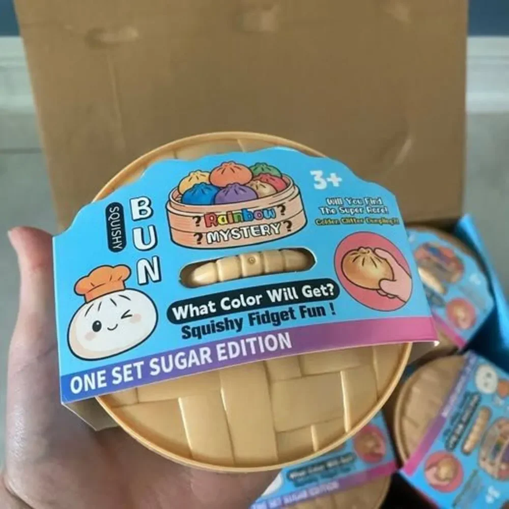 Brand new Dumpling squishy Viral Toy ( pack of 12 in a box ) random colors